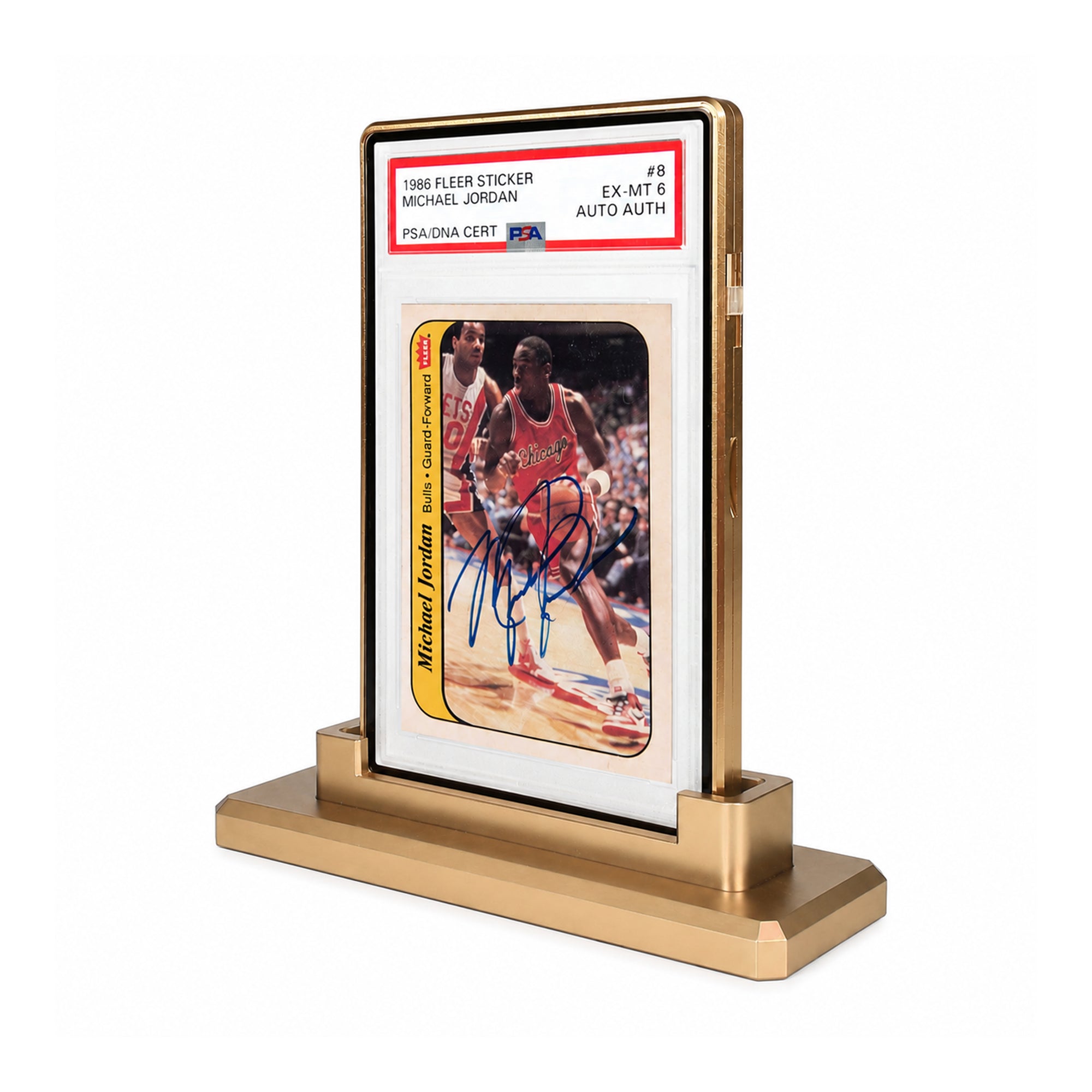 Matte Gold Standard PSA Slabmags® Stand + Case - Slabmags